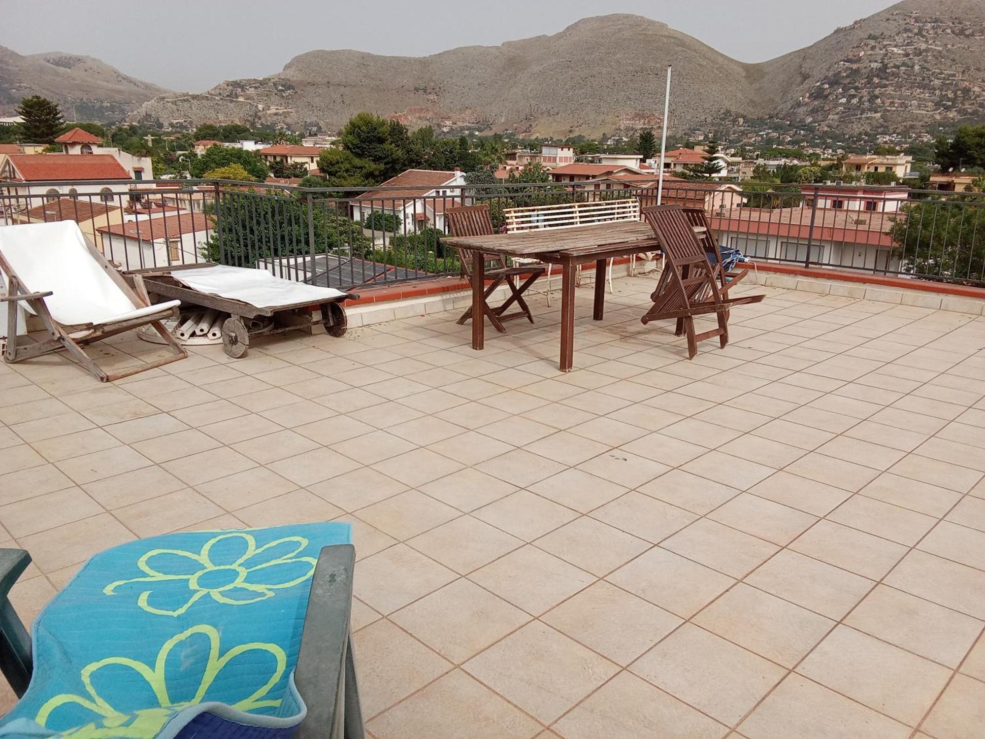 Apartamento Terrazza Mare Mondello Palermo Exterior foto